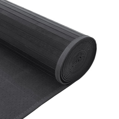 Tappeto Rettangolare Grigio 60x1000 cm in Bambù - homemem39
