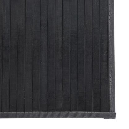 Tappeto Rettangolare Grigio 60x1000 cm in Bambù - homemem39