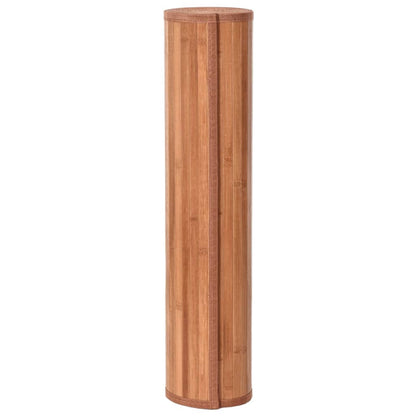 Tappeto Rettangolare Marrone 70x300 cm in Bambù - homemem39