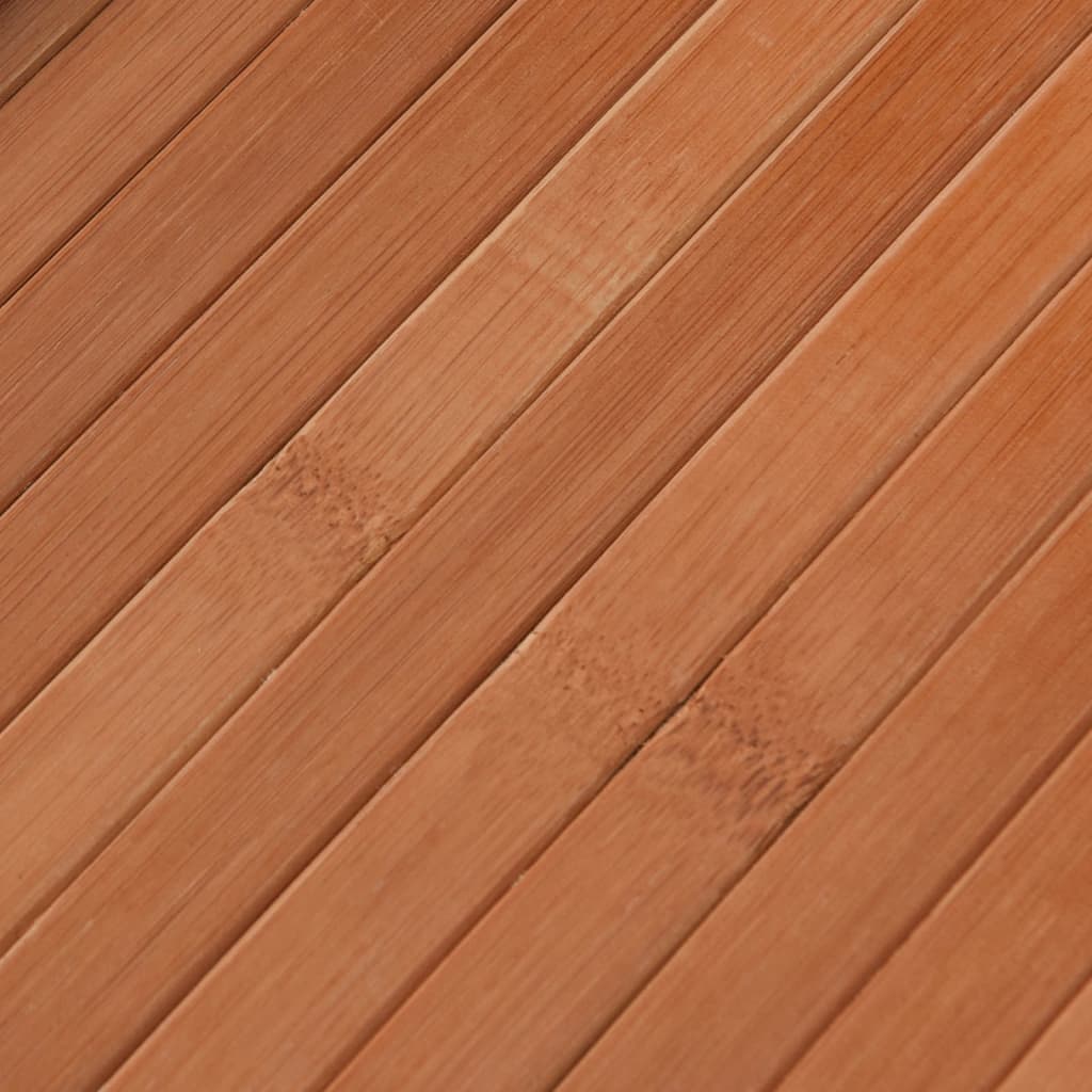 Tappeto Rettangolare Marrone 70x400 cm in Bambù - homemem39
