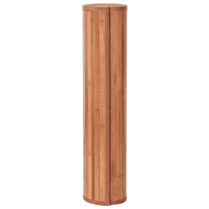 Tappeto Rettangolare Marrone 70x500 cm in Bambù - homemem39