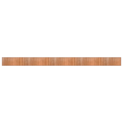 Tappeto Rettangolare Naturale 70x1000 cm in Bambù - homemem39