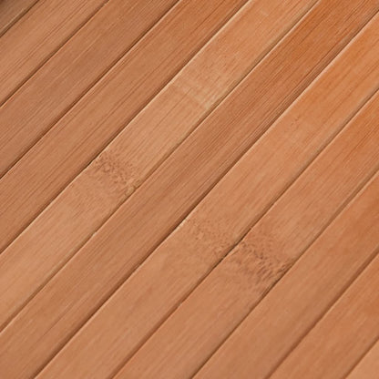 Tappeto Rettangolare Naturale 70x1000 cm in Bambù - homemem39