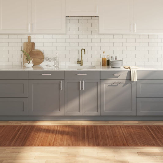 Tappeto Rettangolare Marrone 80x1000 cm in Bambù - homemem39