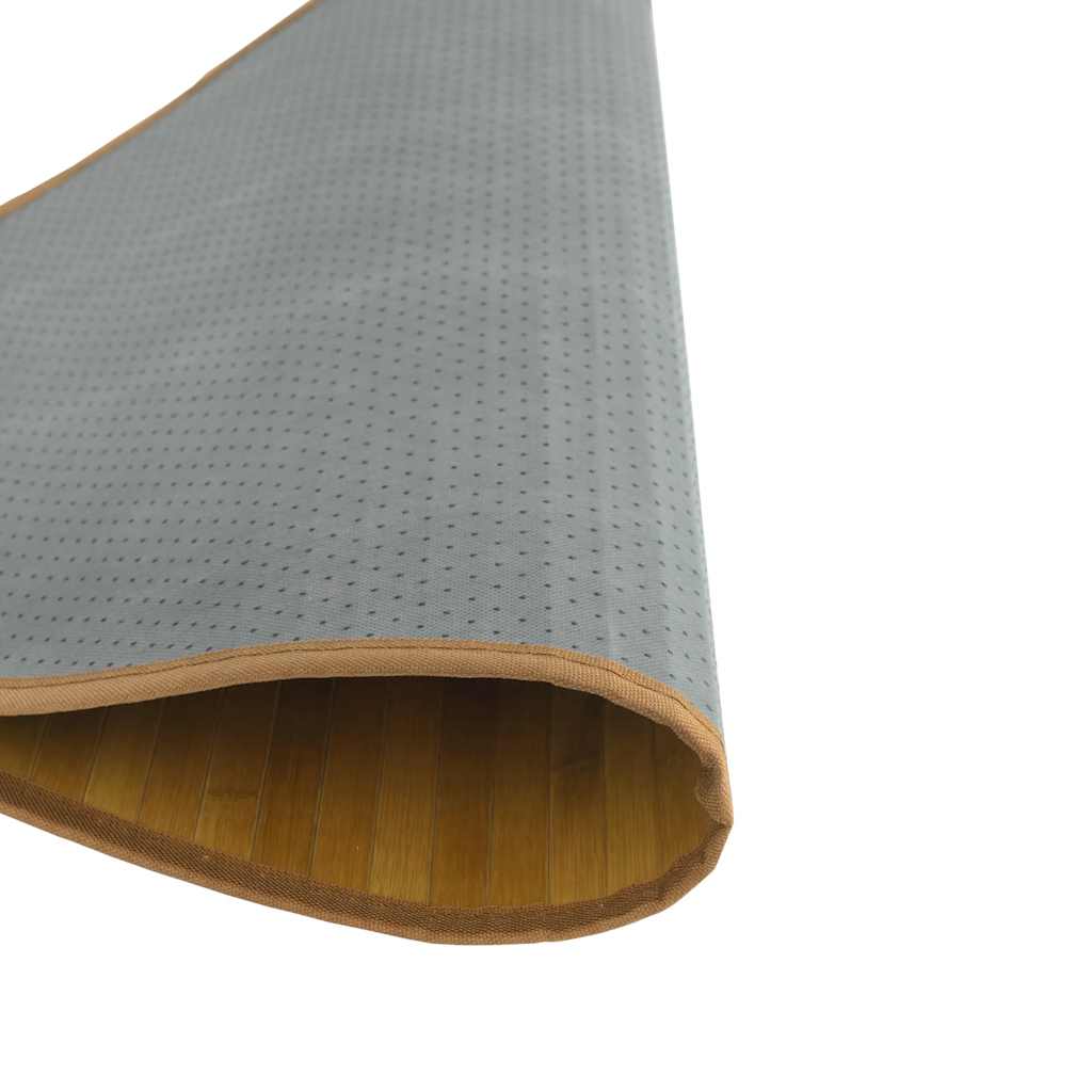 Tappeto Rotondo Naturale 80 cm in Bambù | homemem39