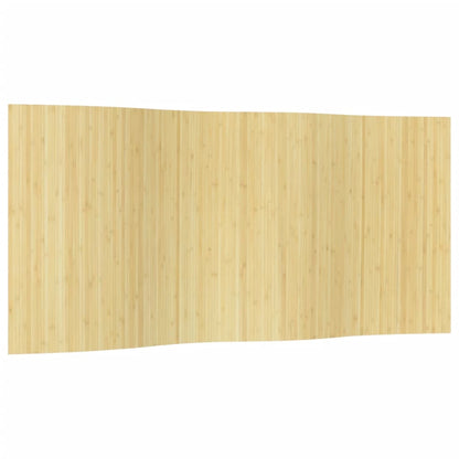 Divisorio Ambienti Naturale Chiaro 165x400 cm in Bambù - homemem39