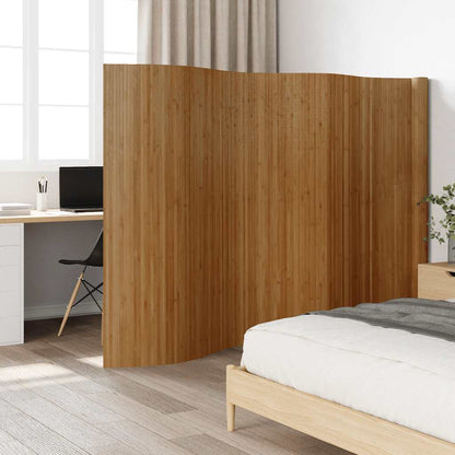 Divisorio Ambienti Marrone Larghezza 600 cm Altezza 165 cm in Bambù | homemem39