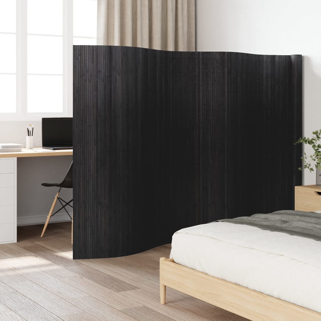 Divisorio Ambienti Grigio Larghezza 600 cm Altezza 165 cm in Bambù | homemem39