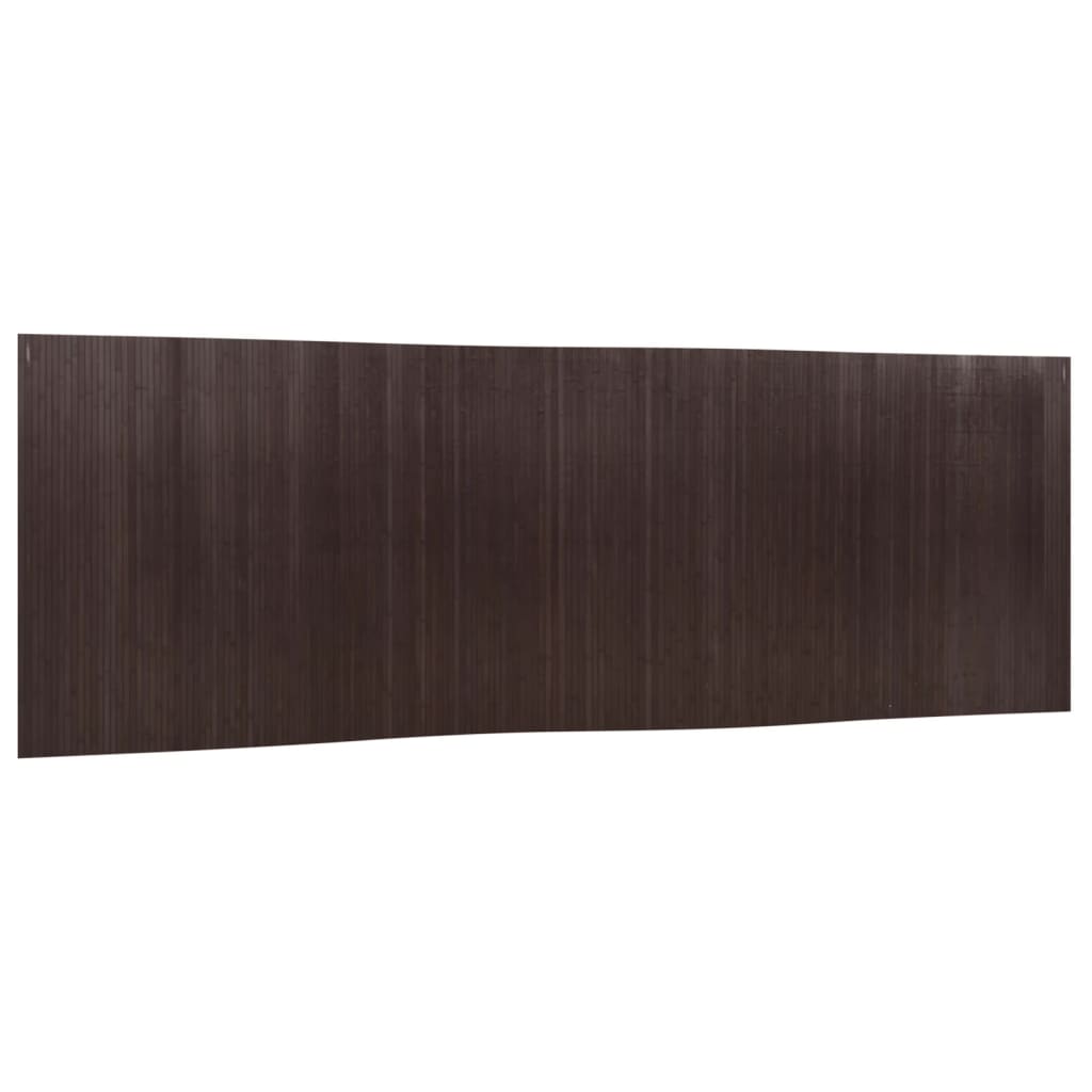 Divisorio Ambienti Marrone Scuro Larghezza 600 cm Altezza 165 cm in Bambù | homemem39