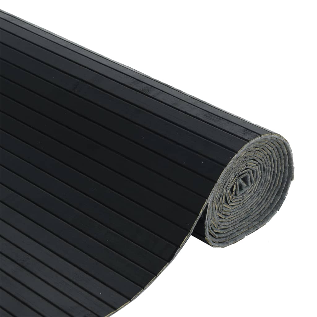 Divisorio Ambienti Nero Larghezza 800 cm Altezza 165 cm in Bambù