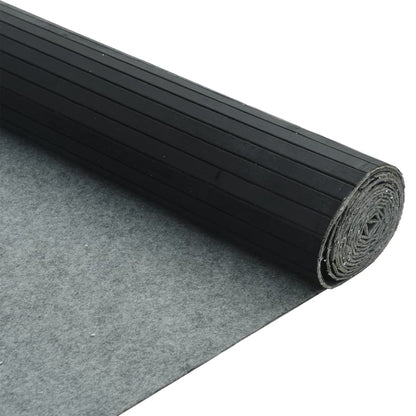 Divisorio Ambienti Nero Larghezza 800 cm Altezza 165 cm in Bambù