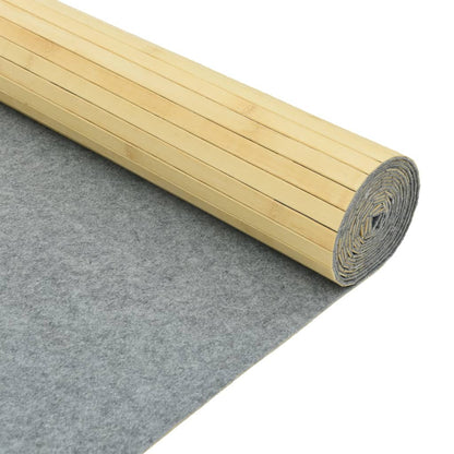 Divisorio Ambienti Naturale Chiaro Larghezza 800 cm Altezza 165 cm in Bambù | homemem39