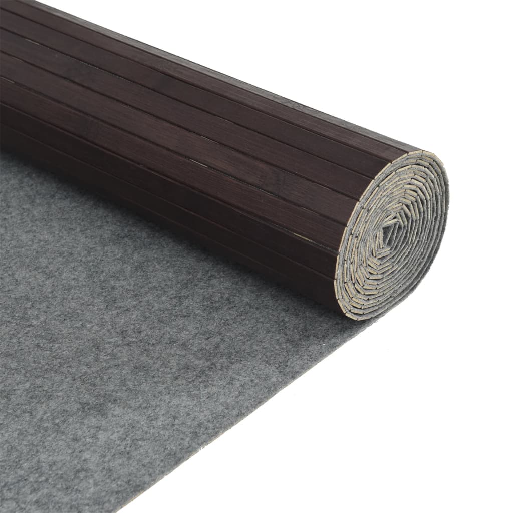 Divisorio Ambienti Marrone Scuro Larghezza 800 cm Altezza 165 cm in Bambù | homemem39