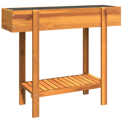 Fioriera Rialzata da Giardino 90x30x75 cm Legno Massello Acacia