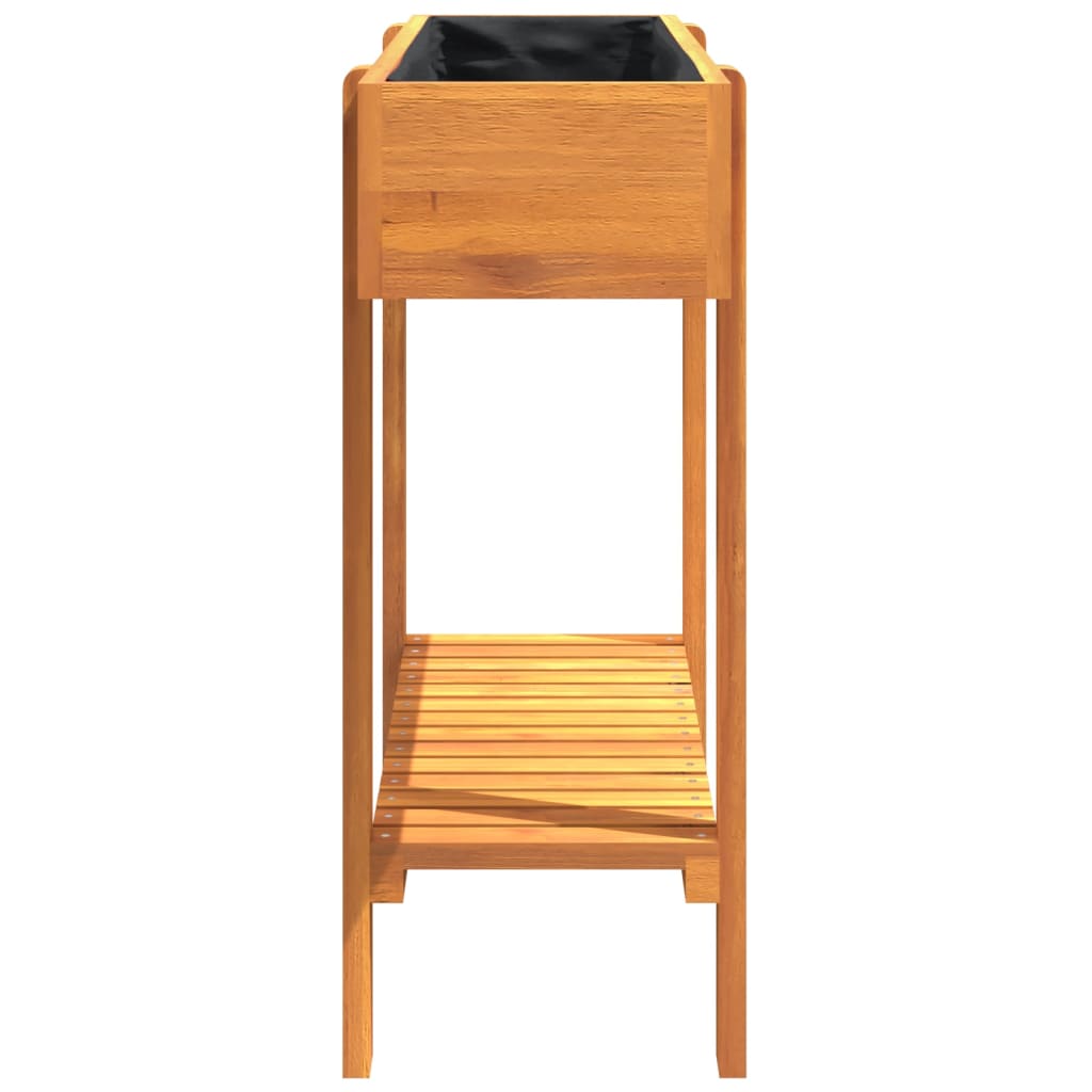 Fioriera Rialzata da Giardino 90x30x75 cm Legno Massello Acacia | homemem39