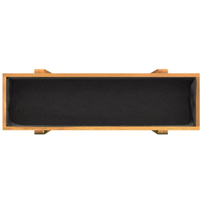 Fioriera Rialzata da Giardino 90x30x75 cm Legno Massello Acacia | homemem39