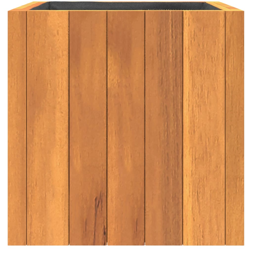 Fioriera da Giardino 25x25x25 cm in Legno Massello di Acacia | homemem39