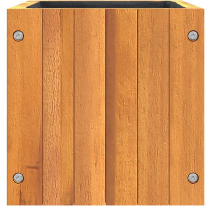 Fioriera da Giardino 25x25x25 cm in Legno Massello di Acacia | homemem39