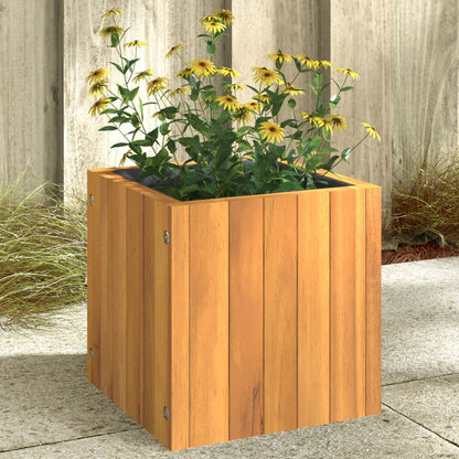 Fioriera da Giardino 25x25x25 cm in Legno Massello di Acacia | homemem39