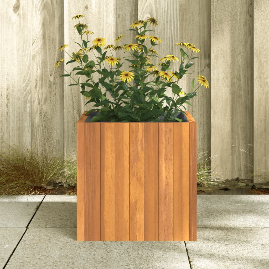 Fioriera da Giardino 35x35x35 cm in Legno Massello di Acacia | homemem39