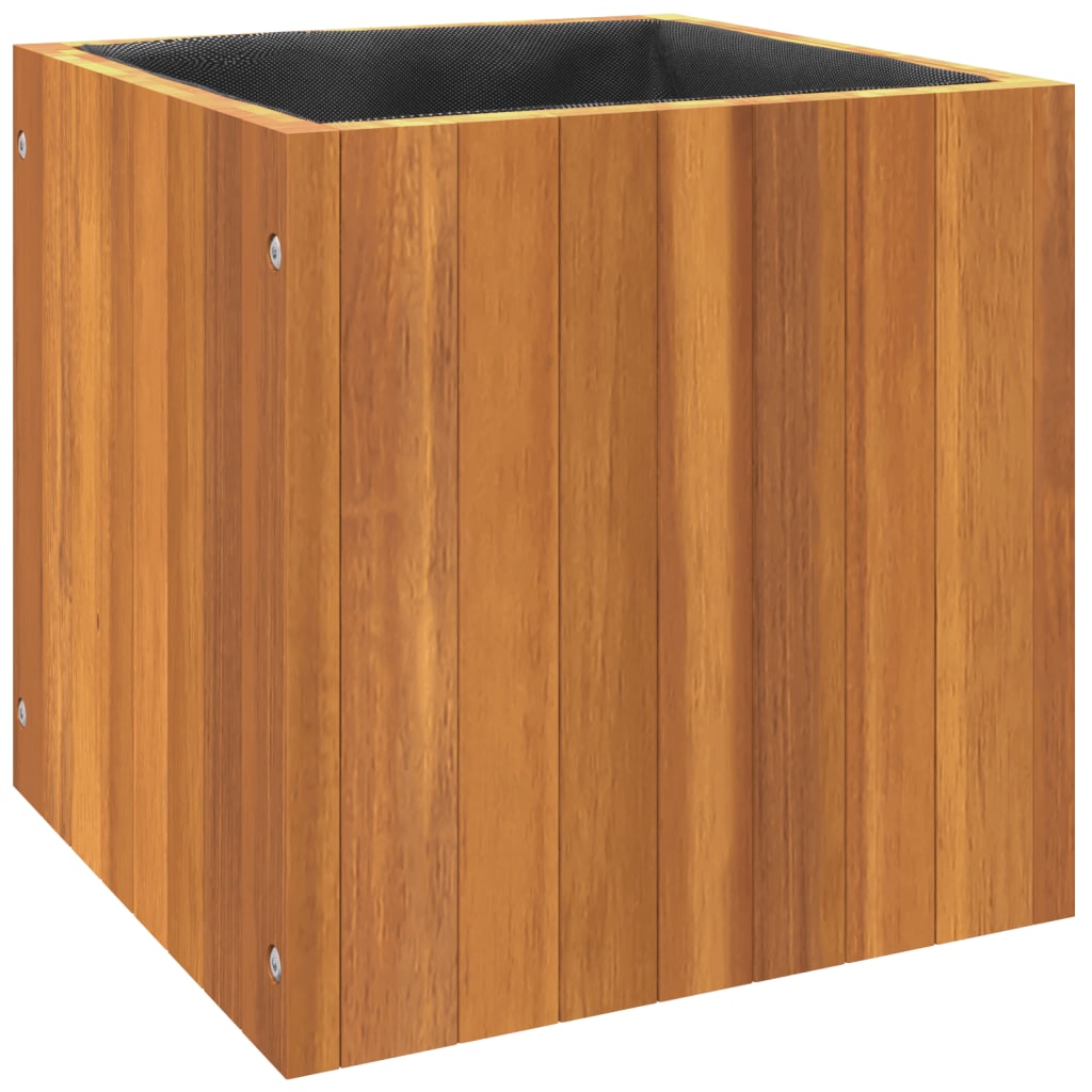 Fioriera da Giardino 35x35x35 cm in Legno Massello di Acacia | homemem39