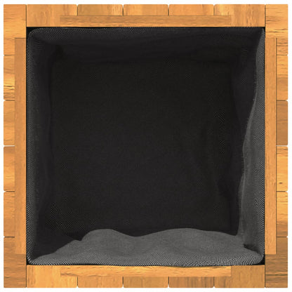 Fioriera da Giardino 35x35x35 cm in Legno Massello di Acacia | homemem39