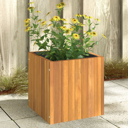 Fioriera da Giardino 35x35x35 cm in Legno Massello di Acacia | homemem39