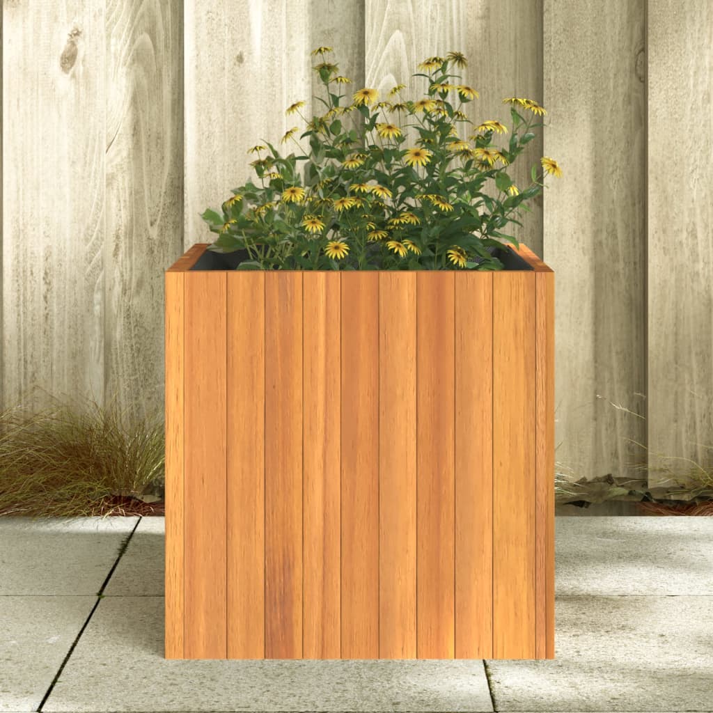 Fioriera da Giardino 45x45x45 cm in Legno Massello di Acacia - homemem39