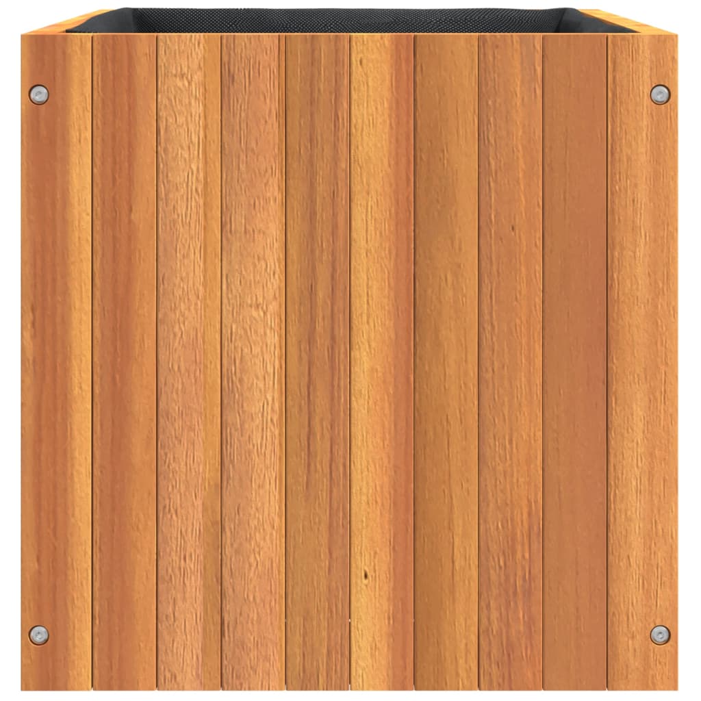 Fioriera da Giardino 45x45x45 cm in Legno Massello di Acacia - homemem39