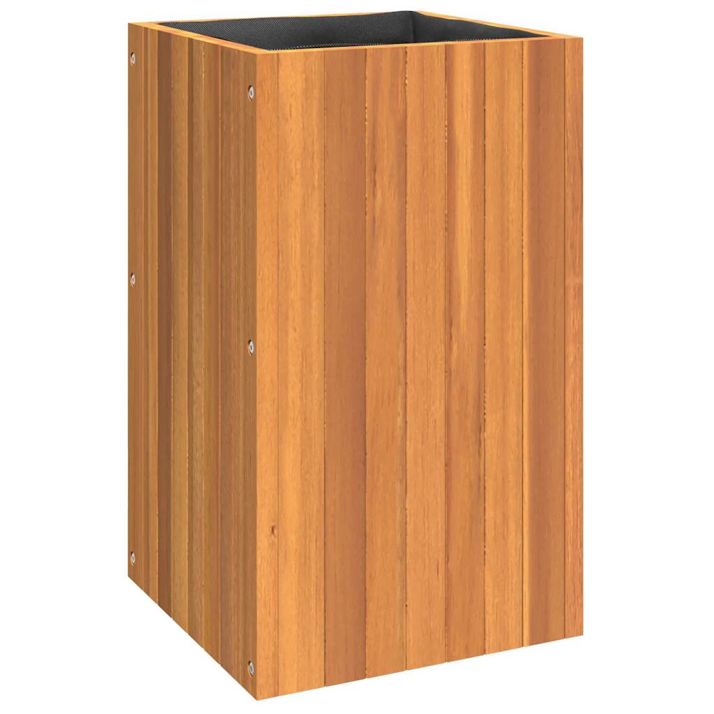 Fioriera da Giardino 35x35x60 cm in Legno Massello di Acacia | homemem39