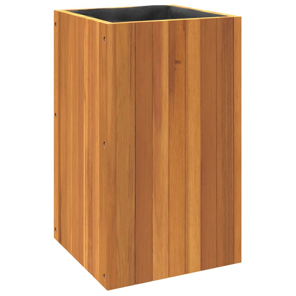 Fioriera da Giardino 35x35x60 cm in Legno Massello di Acacia | homemem39