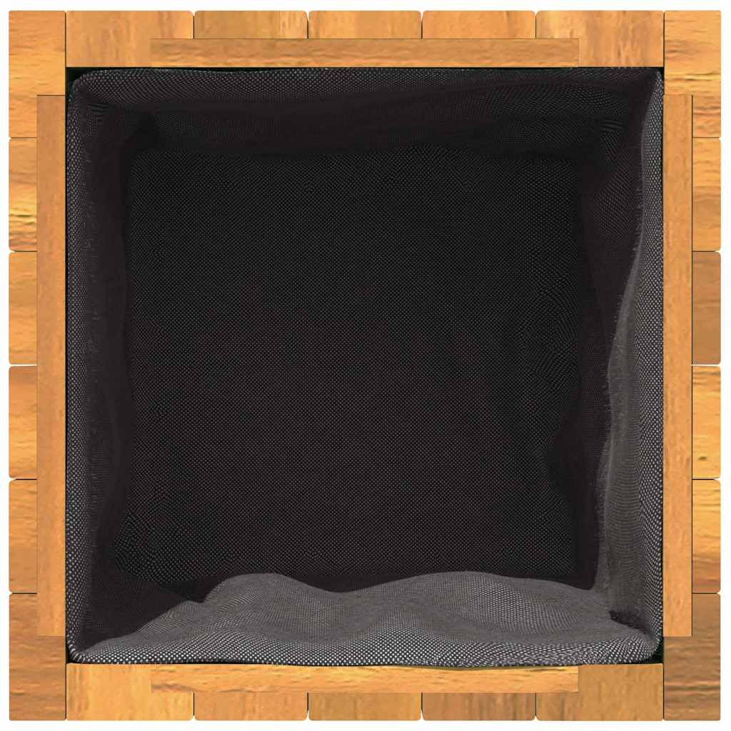 Fioriera da Giardino 35x35x60 cm in Legno Massello di Acacia | homemem39
