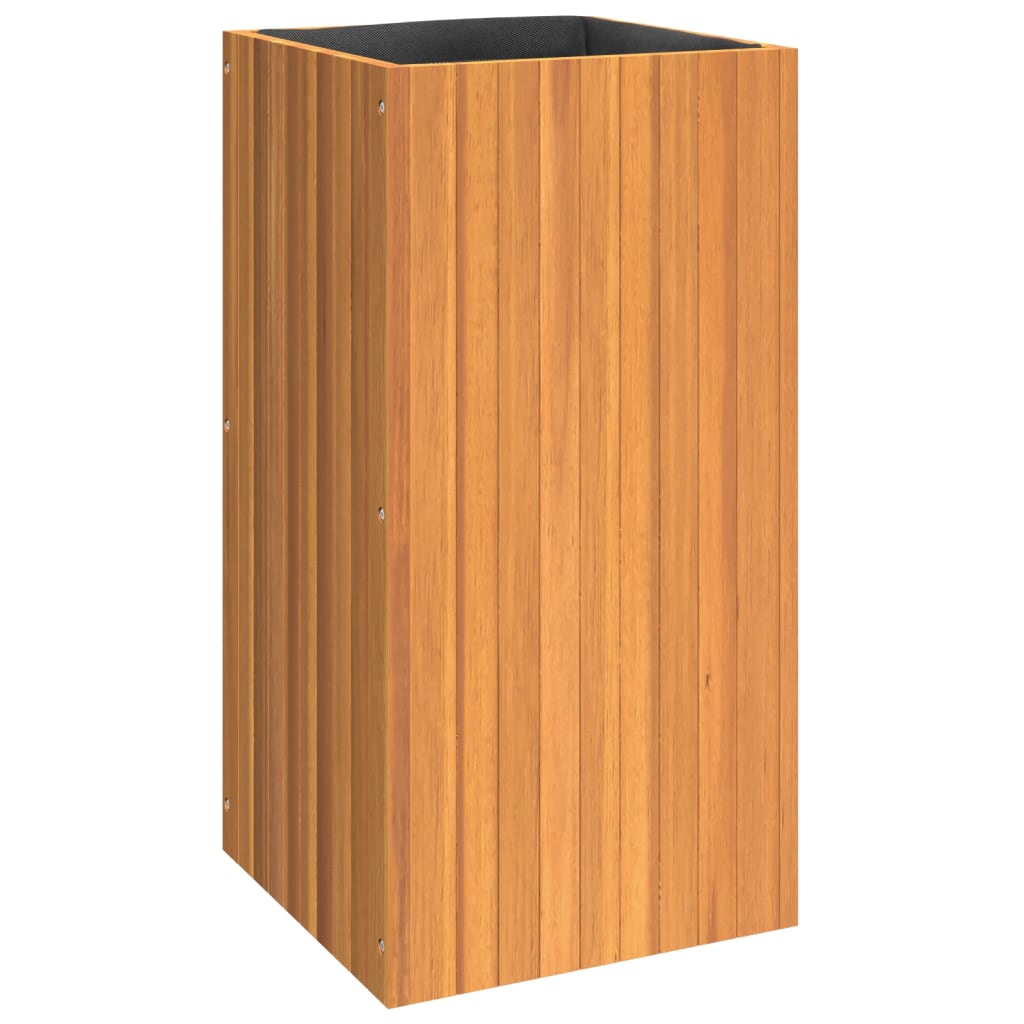 Fioriera da Giardino 45x45x90 cm in Legno Massello di Acacia | homemem39