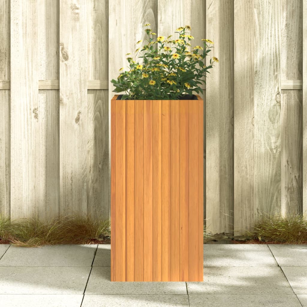 Fioriera da Giardino 45x45x90 cm in Legno Massello di Acacia | homemem39