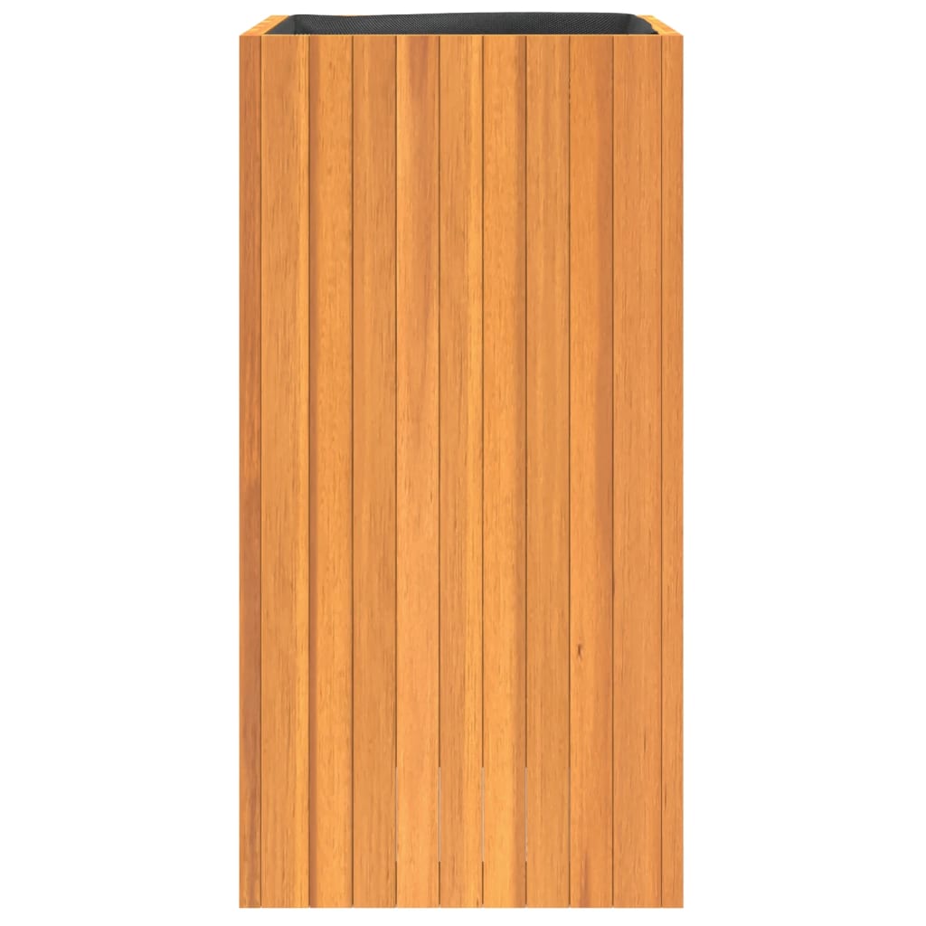 Fioriera da Giardino 45x45x90 cm in Legno Massello di Acacia | homemem39
