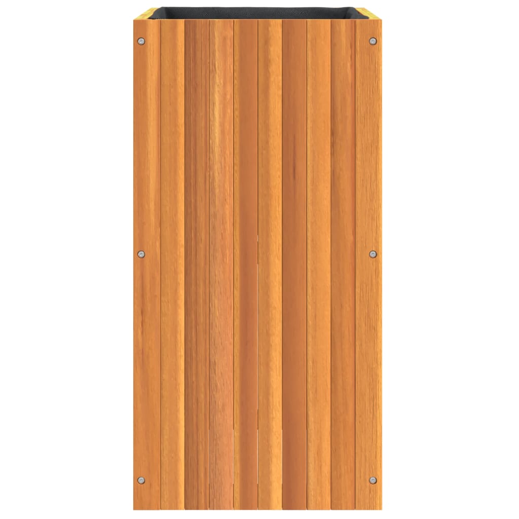 Fioriera da Giardino 45x45x90 cm in Legno Massello di Acacia | homemem39