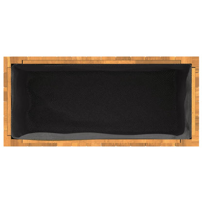 Fioriera da Giardino 59x27,5x35 cm in Legno Massello di Acacia | homemem39
