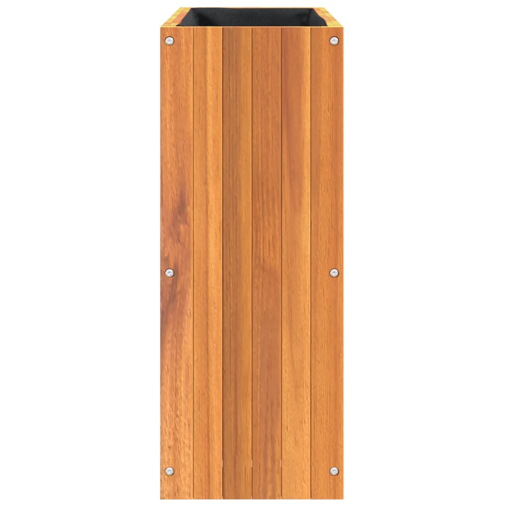 Fioriera da Giardino 59x27,5x70 cm in Legno Massello di Acacia