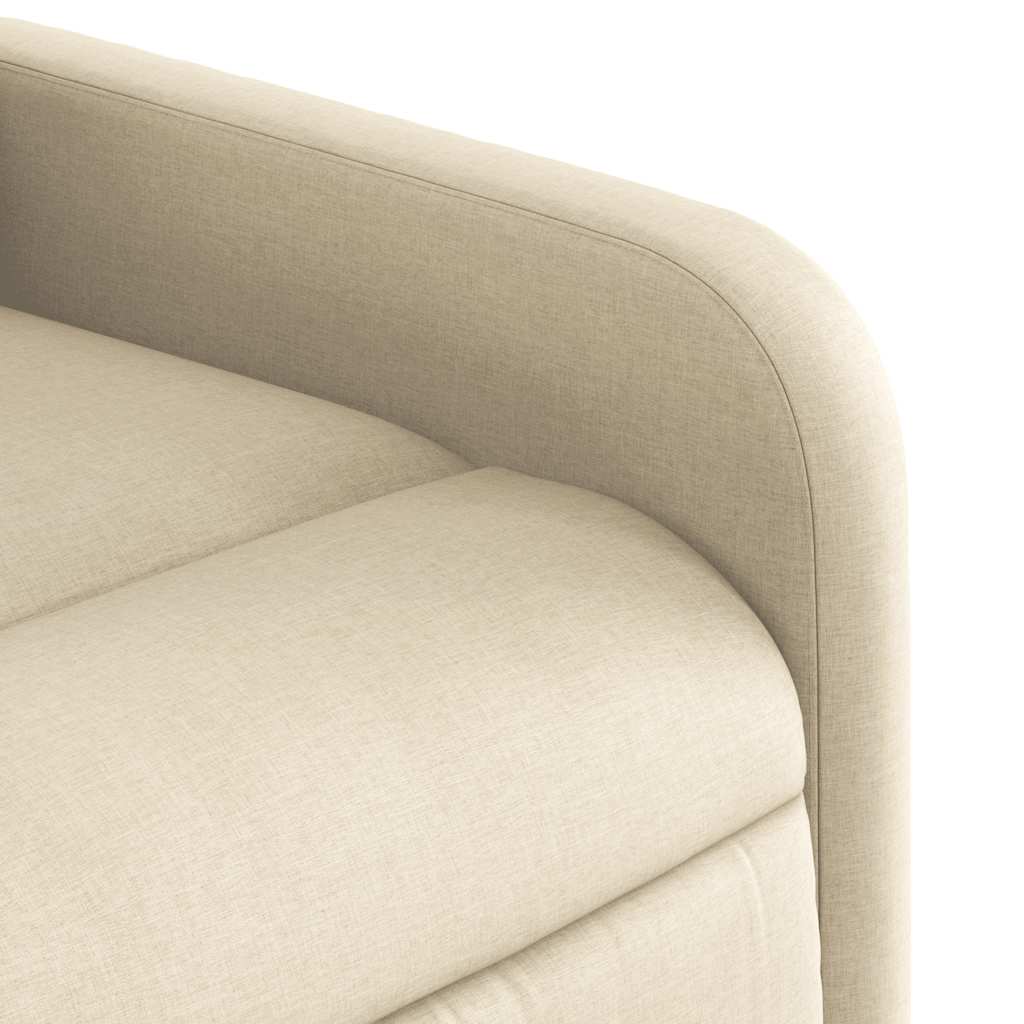 Poltrona Reclinabile in Tessuto Crema | homemem39