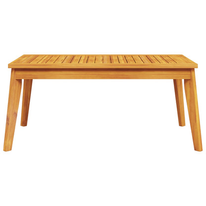 Tavolo da Pranzo da Giardino 100x55x45 cm Legno Massello Acacia - homemem39