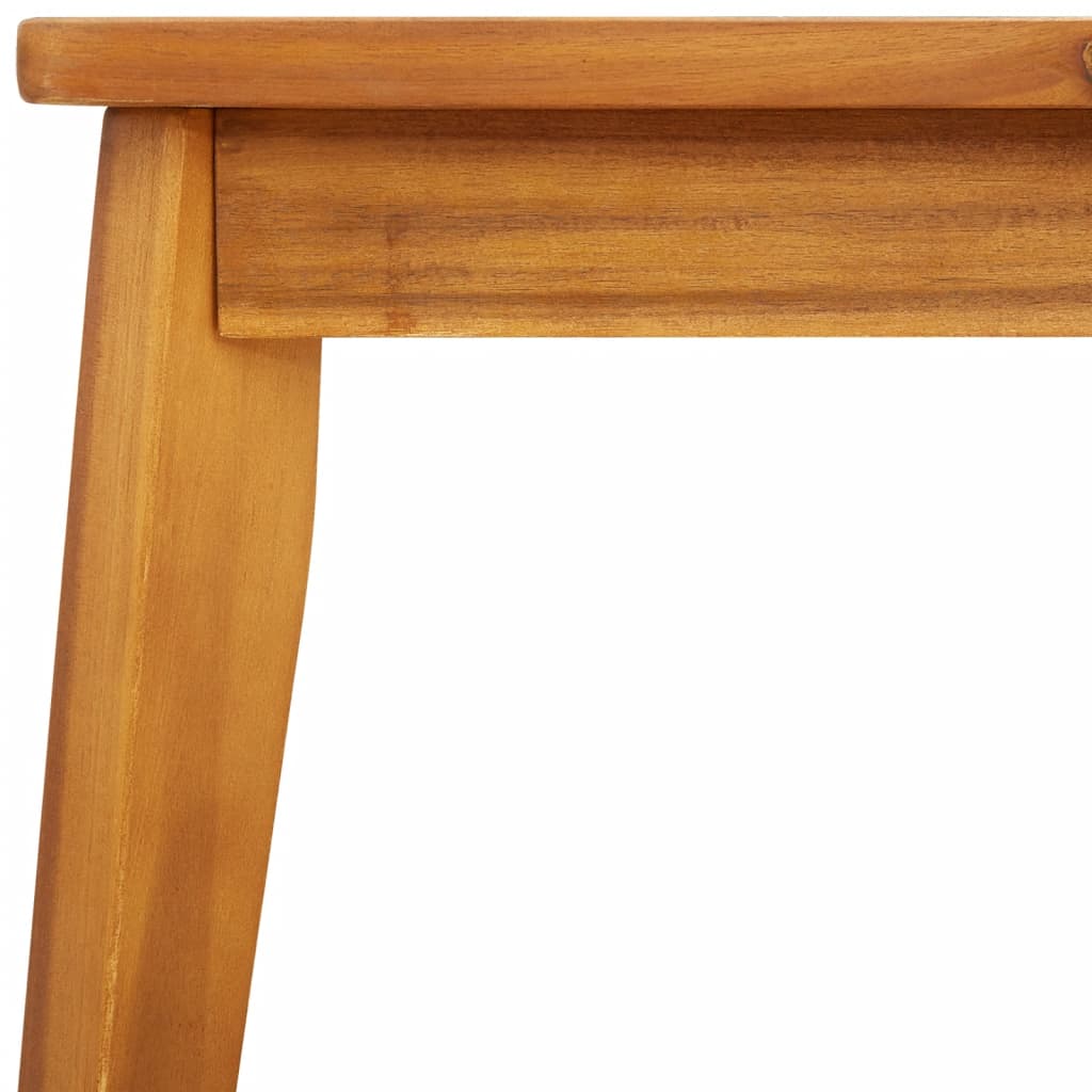 Tavolo da Pranzo da Giardino 100x55x45 cm Legno Massello Acacia - homemem39