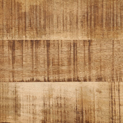 Tavolo Consolle 100x35x70 cm in Legno Massello di Mango Grezzo