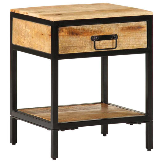 Armadio da Notte con cassetto Marrone 40 x 35 x 50 cm