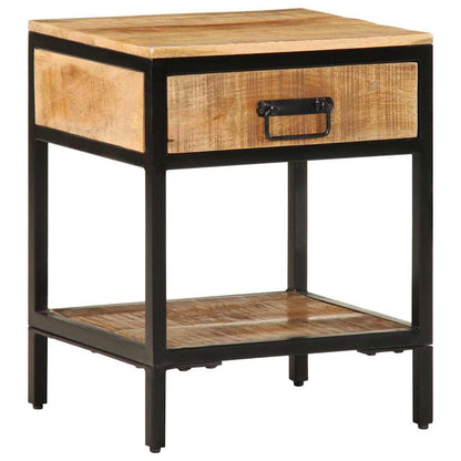 Armadio da Notte con cassetto Marrone 40 x 35 x 50 cm