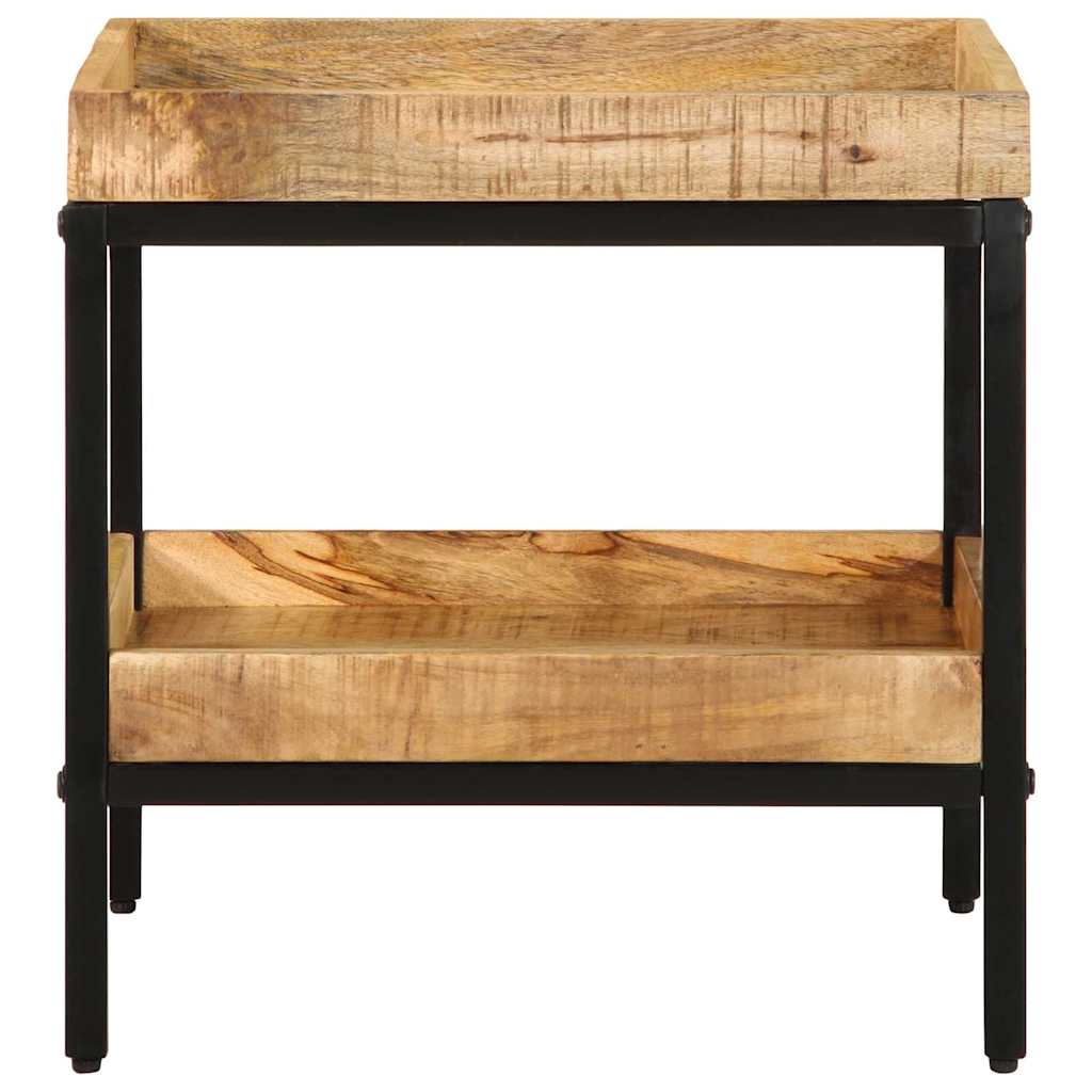 Tavolo laterale Marrone 45 x 45 x 45 cm legno massello di mango