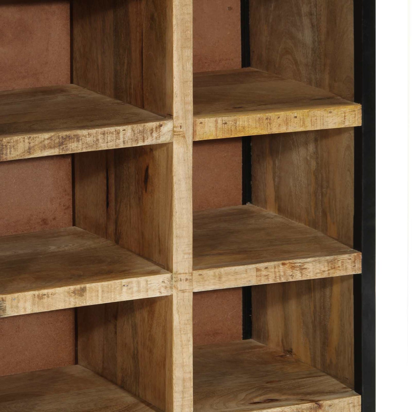Mobile per scarpe 50 x 30 x 110 cm Legno di mango massello