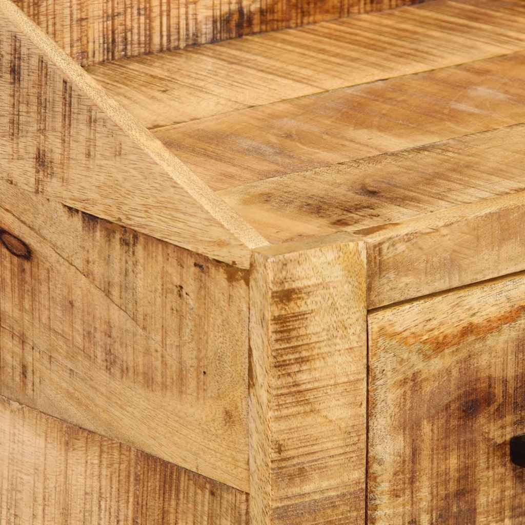 Armadio da Notte con cassetto Marrone 40 x 30 x 30 cm - homemem39