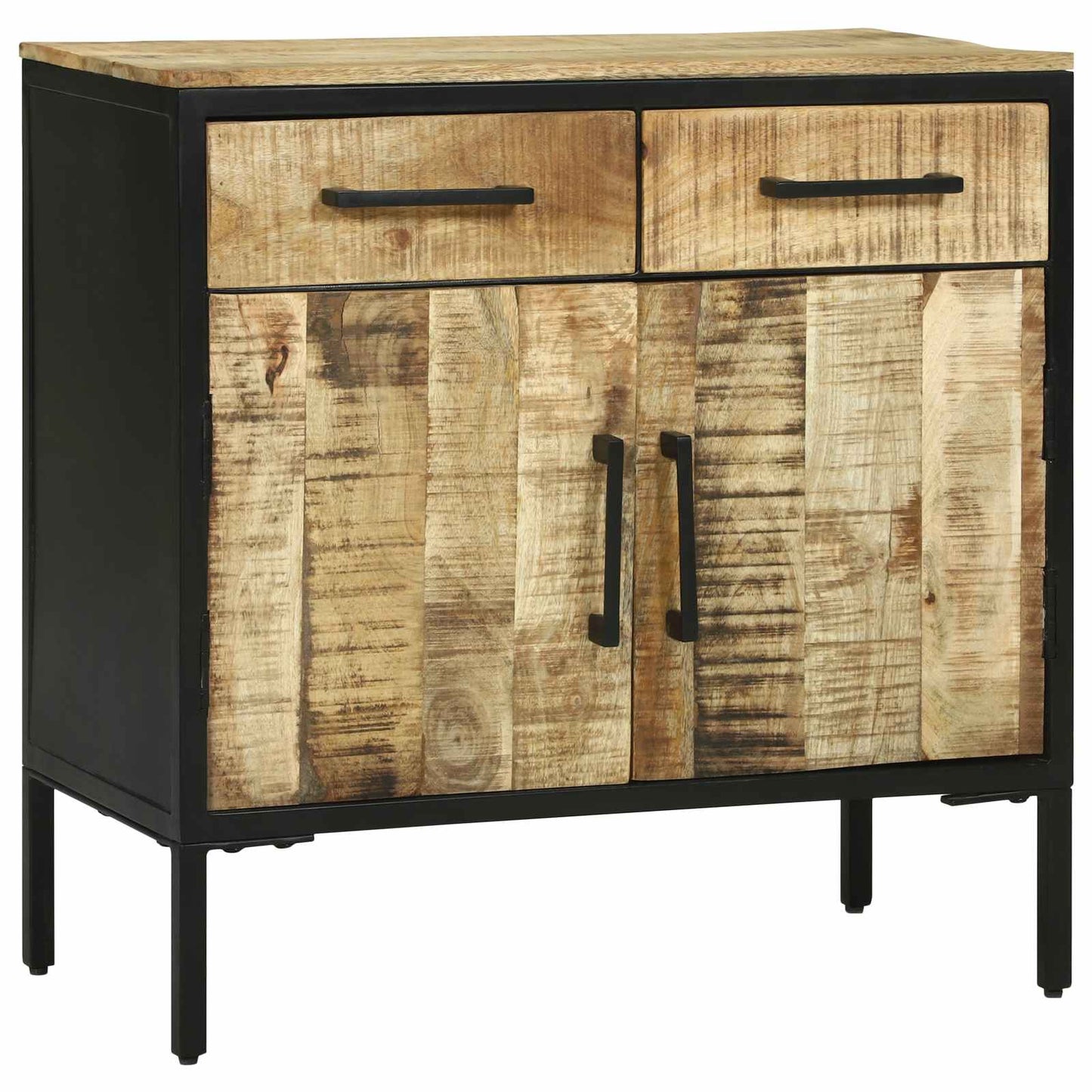 Credenza con cassetto 70 x 35 x 70 cm Legno massello di mango