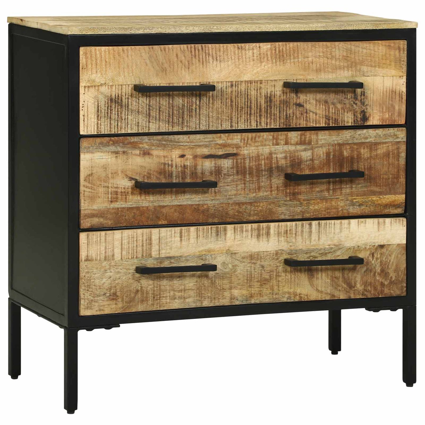 Credenza con cassetto 70 x 35 x 70 cm Legno massello di mango | homemem39