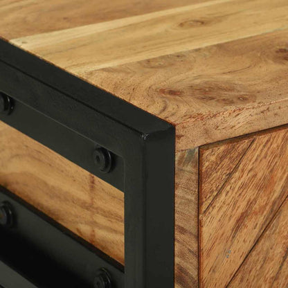 Armadio da Notte con cassetto Marrone 40 x 35 x 50 cm